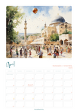 2024 Islamic Wall Calendar (A3)