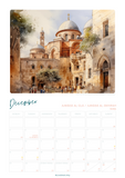 2024 Islamic Wall Calendar (A3)