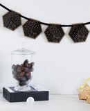 Reversible Happy Eid Hexagon Banner