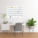 Just Dua It! - Academic Year Wall Planner 21/22