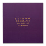Eid Mubarak - Purple - Silver Lining UK