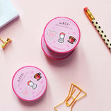 Muslim Girls Themed Pink Washi Tape - Silver Lining UK