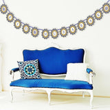 Eid Mubarak Banner - Islamic Mosaic - Silver Lining UK