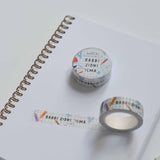 Muslim School Themed Washi Tape - Silver Lining UK