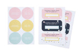 Eid Jar Label Set - Silver Lining UK