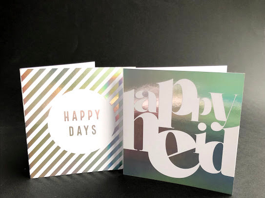 Ombre Magic Happy Eid Greeting Card Pack