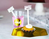 Acrylic Pick/Stirrers Happy Eid - Silver Lining UK