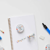 Muslim School Themed Washi Tape - Silver Lining UK