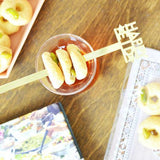 Acrylic Pick/Stirrers Happy Eid - Silver Lining UK