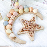 Crescent Moon & Star Serving Platter