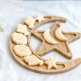 Crescent Moon & Star Serving Platter