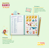 My Little Legacy: Beautiful Names of Allah Kids Journal & Activity Book