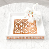 Luxury Geometric Tray - Square