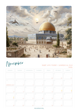 2024 Islamic Wall Calendar (A3)