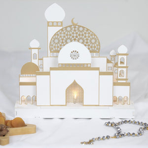 Barakahville Masjid Decorative Light white