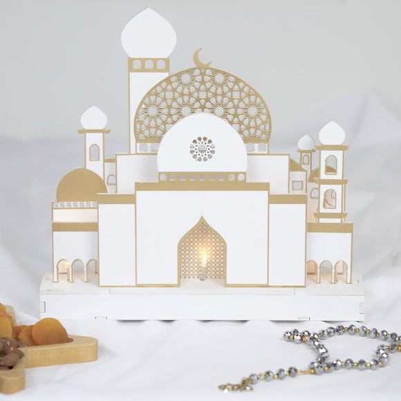 Barakahville Masjid Decorative Light white