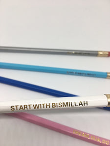 Start With Bismillah Pencil