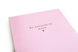 Luxury My Favourite Duas Notebook