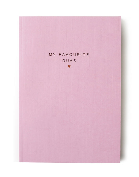 Luxury My Favourite Duas Notebook