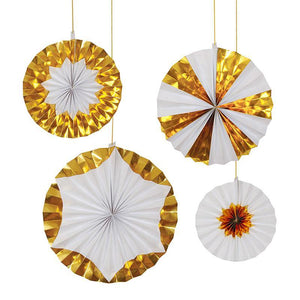 Giant Gold Foil Pinwheels - Silver Lining UK