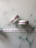 Happy Eid Washi Tape - Purple Vibes - Silver Lining UK