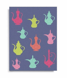 Teapots - Notebook - Silver Lining UK