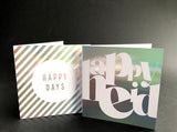 Ombre Magic Happy Eid Greeting Card Pack
