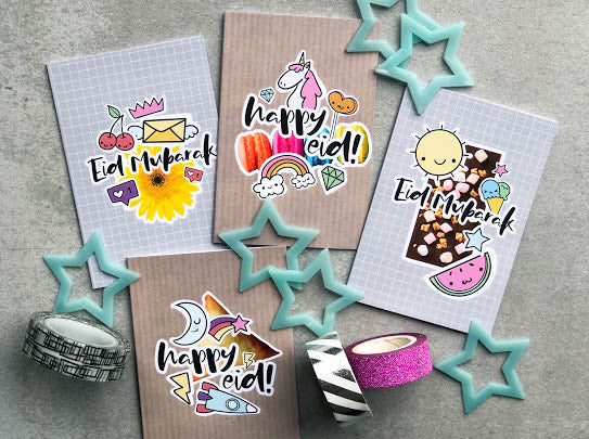 Doodlebug Happy Eid Greeting Cards Pack