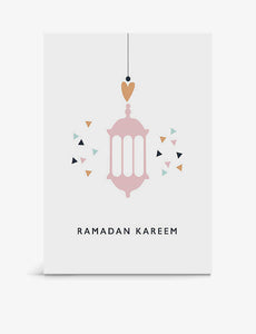 Ramadan Kareem Lantern Greeting Card