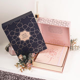 Luxury Ramadan Planner & Engraved Pen Gift Box - Rose of Faith